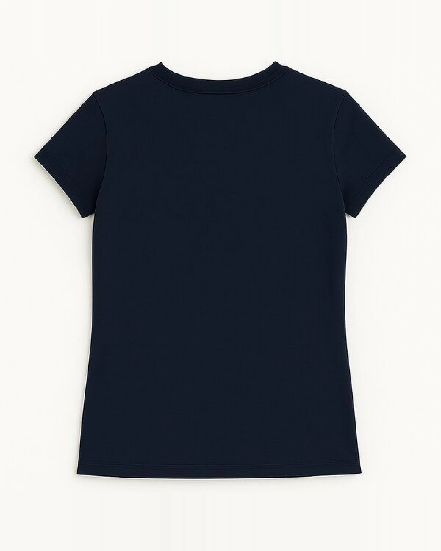 ilovemixtapes Maritimes Damen T-Shirt mit Seepferdchen-Print – fair, handbedruckt & nachhaltig – Ansicht 3