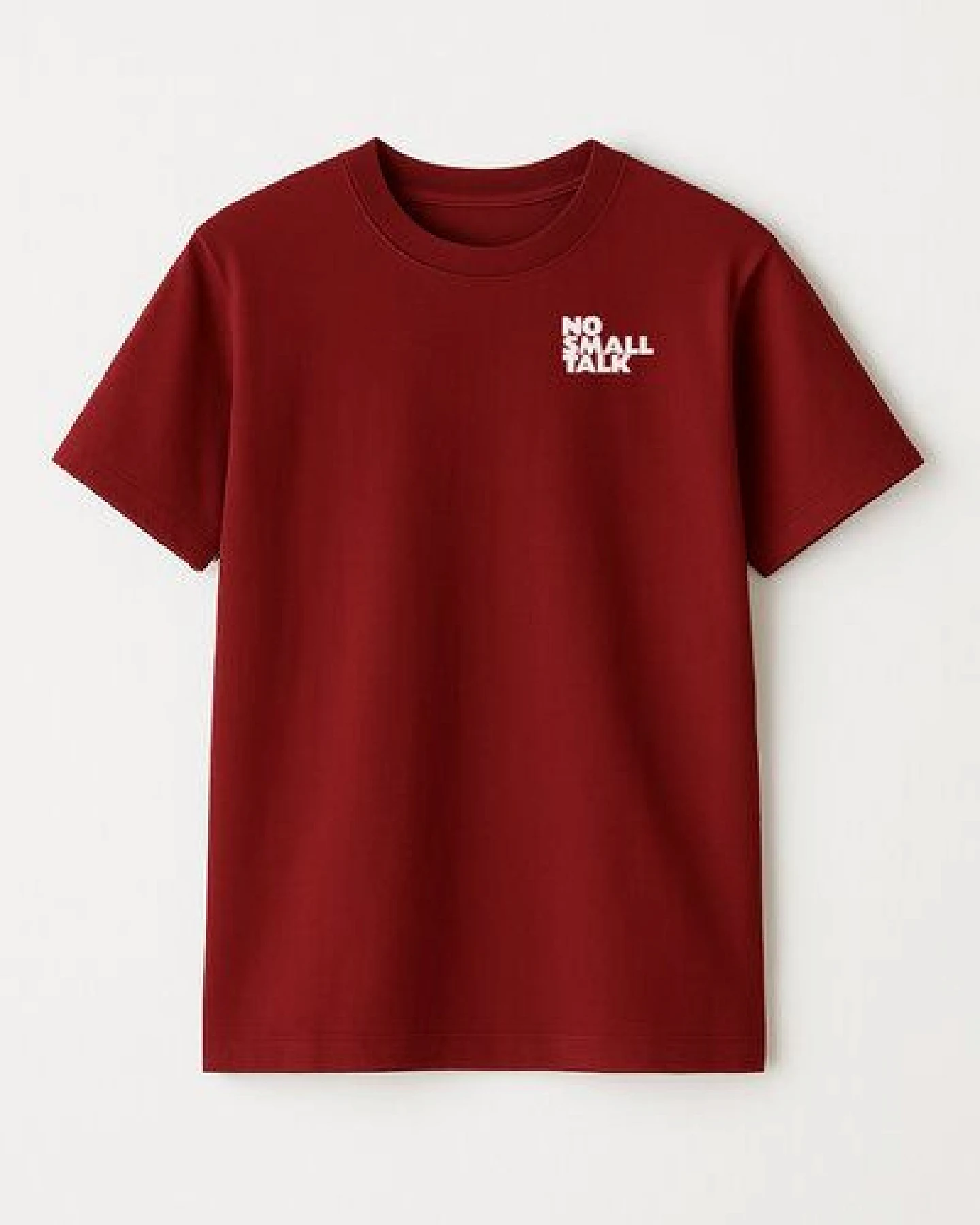 ilovemixtapes No Small Talk T-Shirt – Herren T-Shirt aus Bio-Baumwolle – Ansicht 2