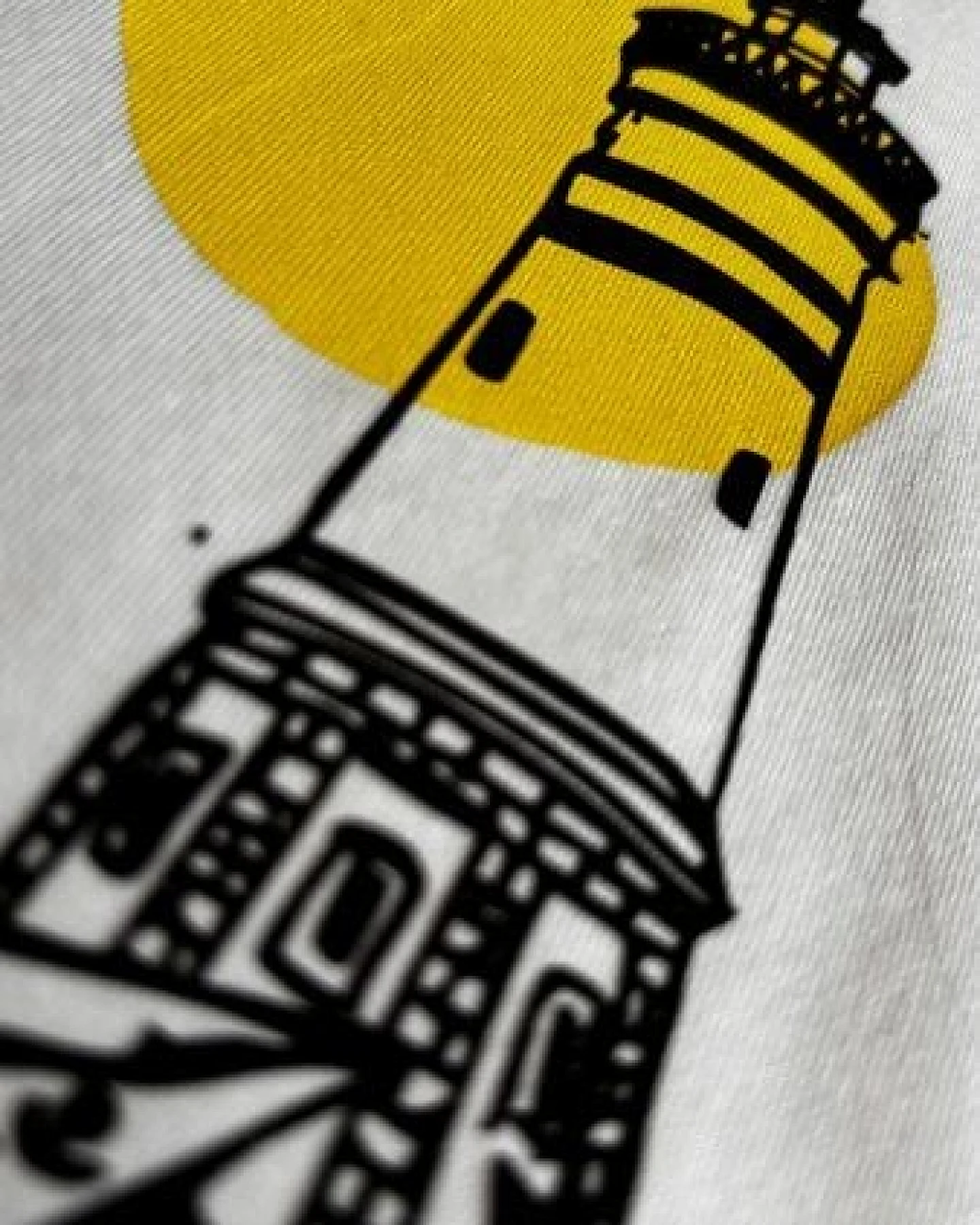 ilovemixtapes Papierhafen mit Sonne Frauen T-Shirt aus Biobaumwolle – Ansicht 3