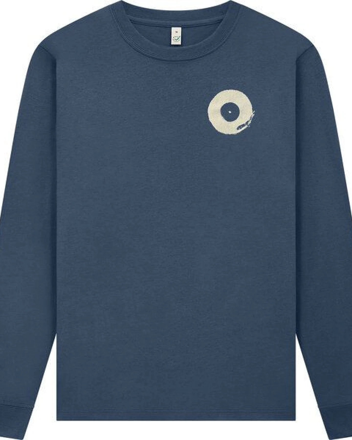 ilovemixtapes Plattenspieler Longsleeve Siebdruck, beidseitig bedruckt – Ansicht 2