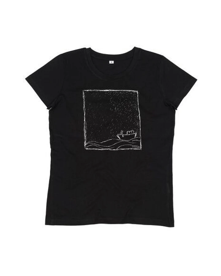 ilovemixtapes Rough Sea Women Essential T-Shirt