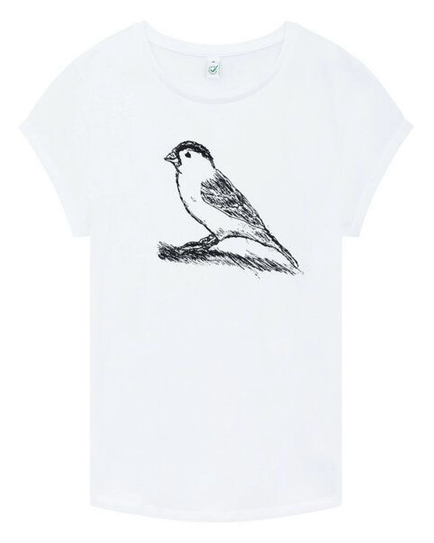 ilovemixtapes Spatz Frauen T-Shirt aus Biobaumwolle – Ansicht 2