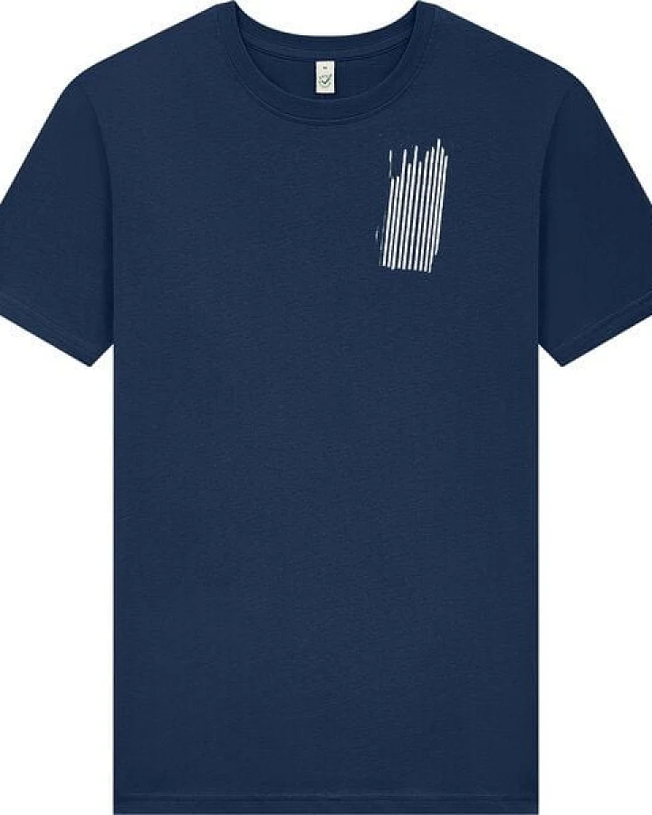 ilovemixtapes Stripes Siebdruck Unisex T-Shirt