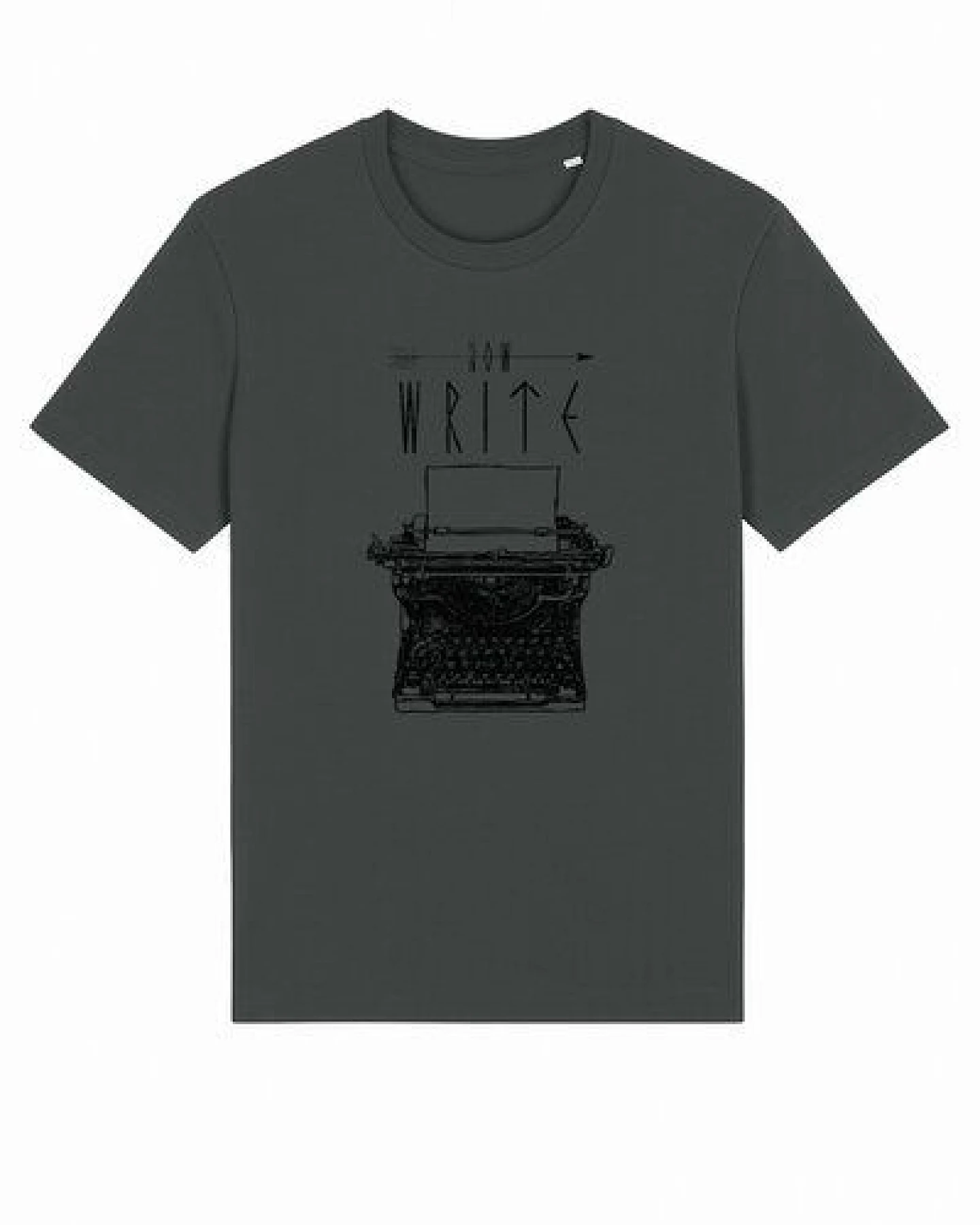 ilovemixtapes T-Shirt mit Schreibmaschine „Now write“ aus Bio-Baumwolle – fair & vegan – Ansicht 2