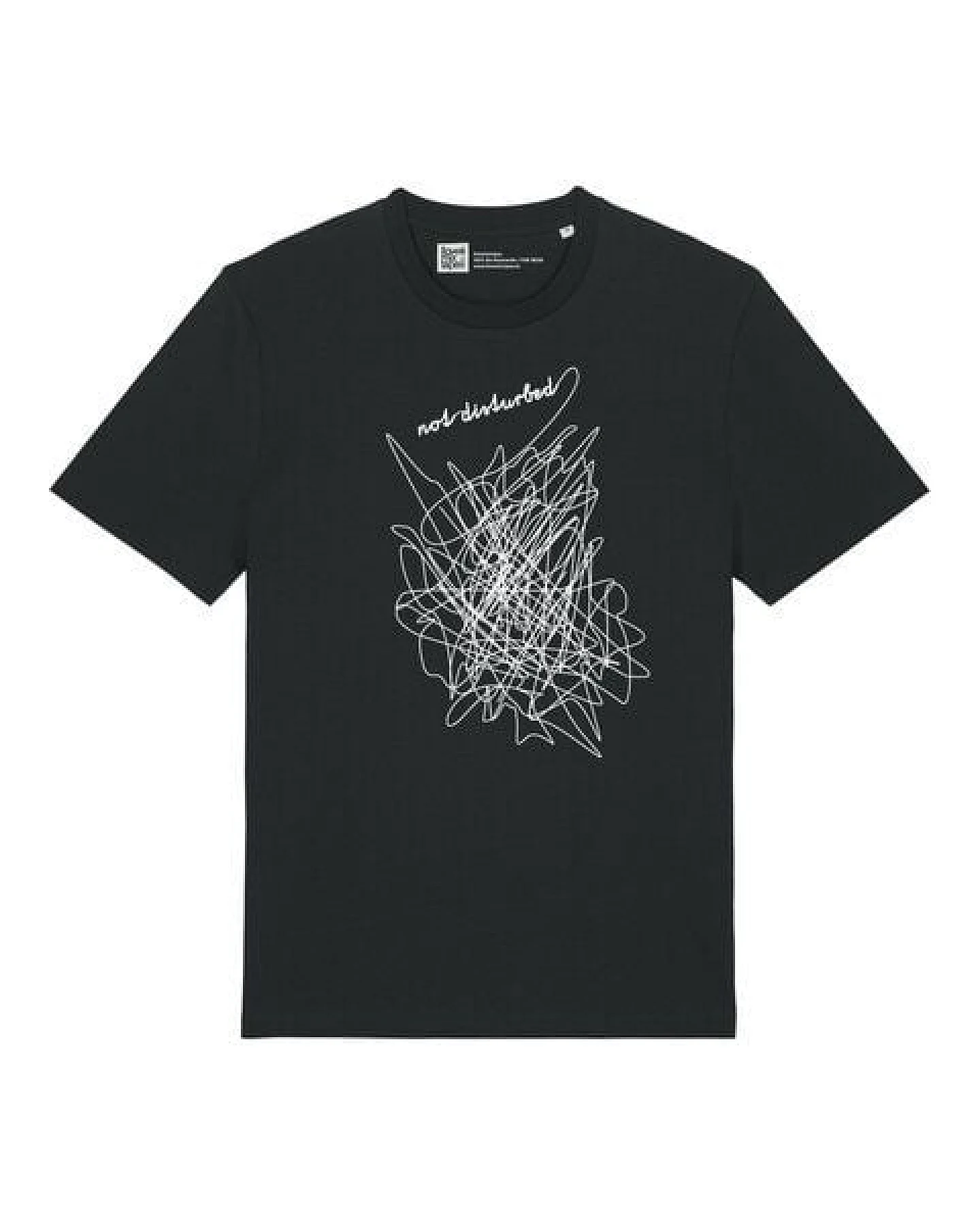 ilovemixtapes Unisex T-Shirt mit not disturbed Motiv – Nachhaltig, Fair, Vegan, Bio-Baumwolle – Ansicht 2