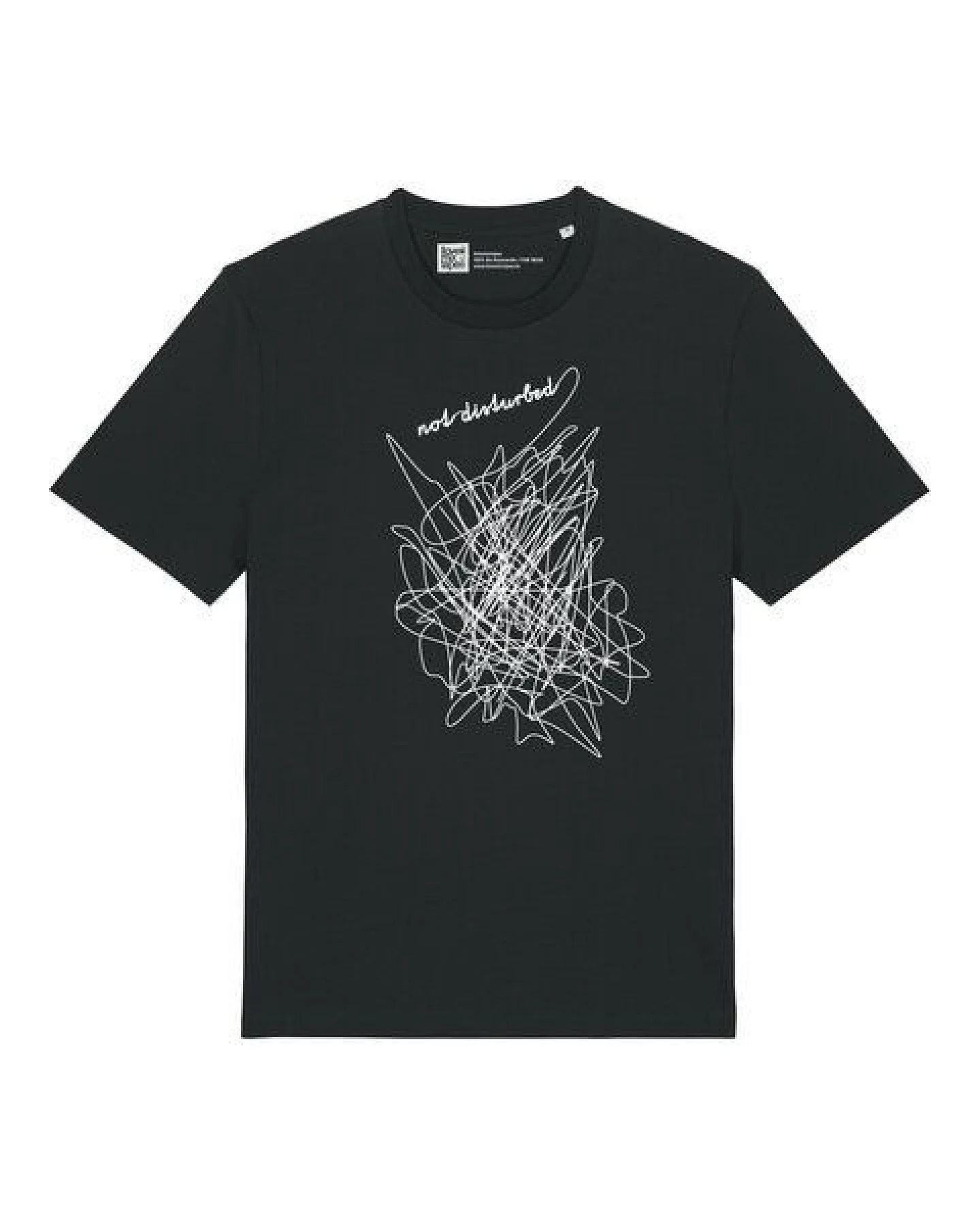 ilovemixtapes Unisex T-Shirt mit not disturbed Motiv – Nachhaltig, Fair, Vegan, Bio-Baumwolle – Ansicht 2