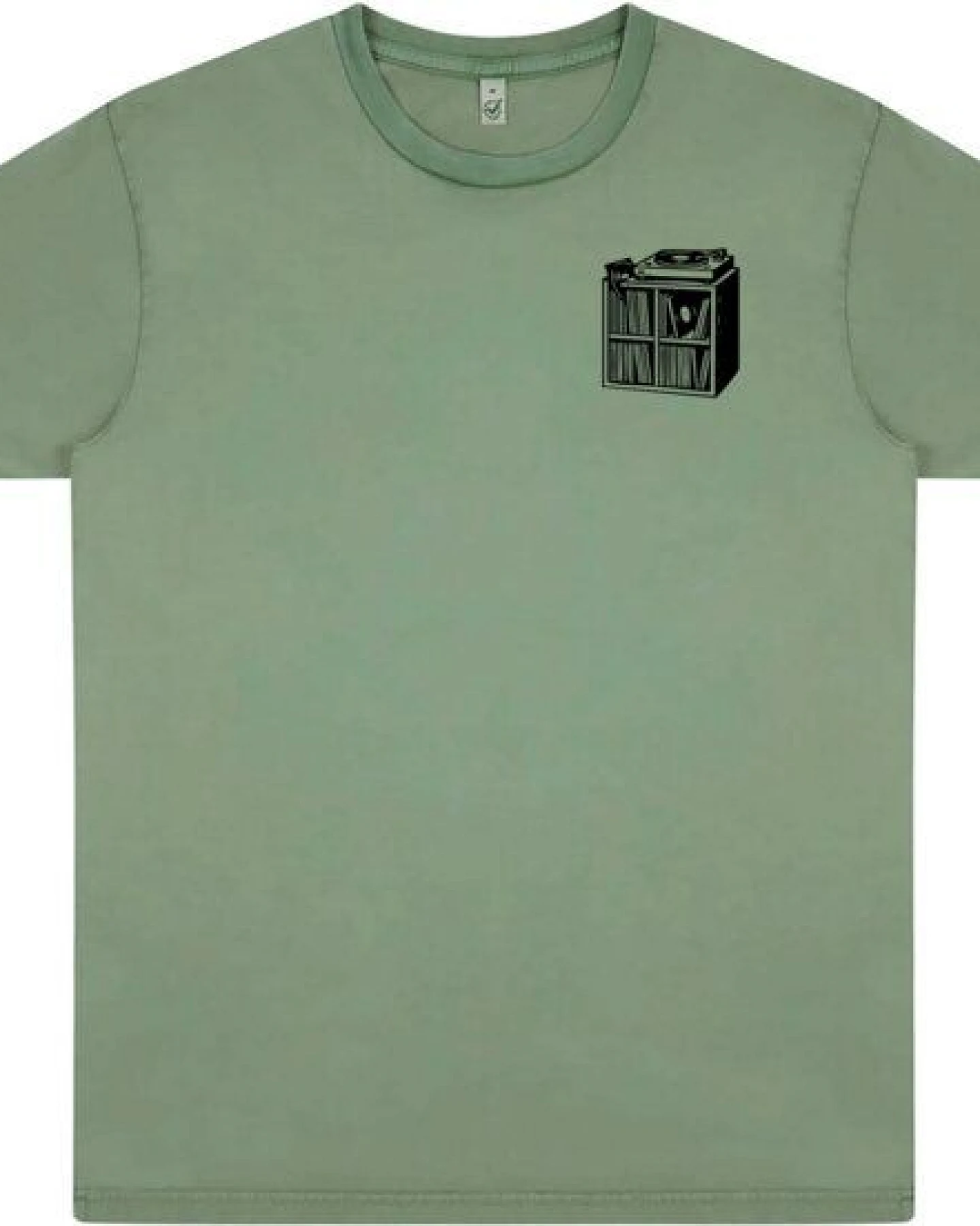 ilovemixtapes Unisex T-Shirt „Das kleine Plattenregal“ – Ansicht 2