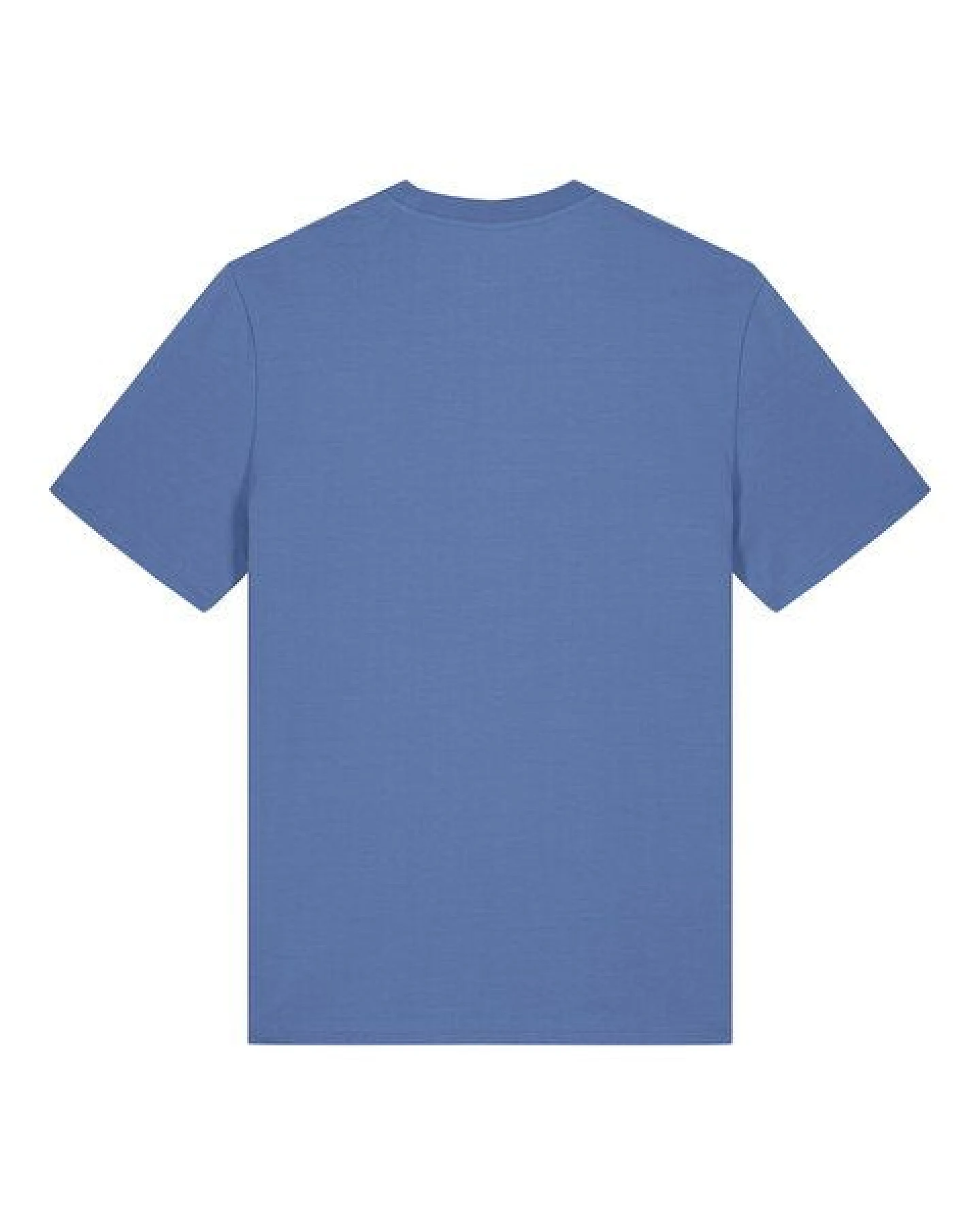 ilovemixtapes Wellenwall T-Shirt Unisex – Bright Blue – Bio Baumwolle – Relaxed Fit – Handdruck in Weiß – Fair & Vegan – Ansicht 2