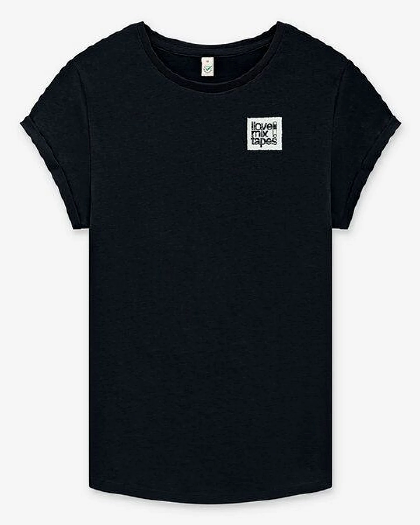 ilovemixtapes mixtapes against fascism Frauen T-Shirt aus Biobaumwolle GEGEN NZS – Ansicht 2