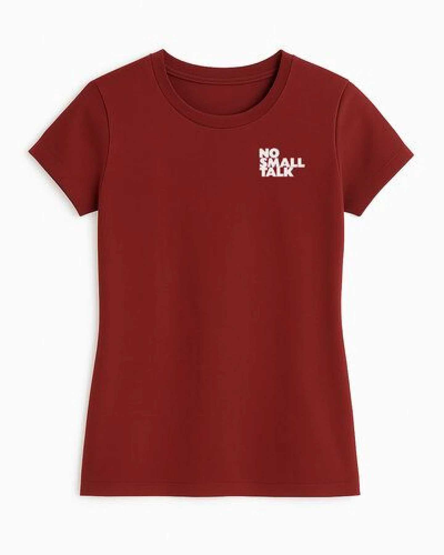 ilovemixtapes no small talk Women Essential T-Shirt aus Baumwolle (Bio) – Ansicht 2