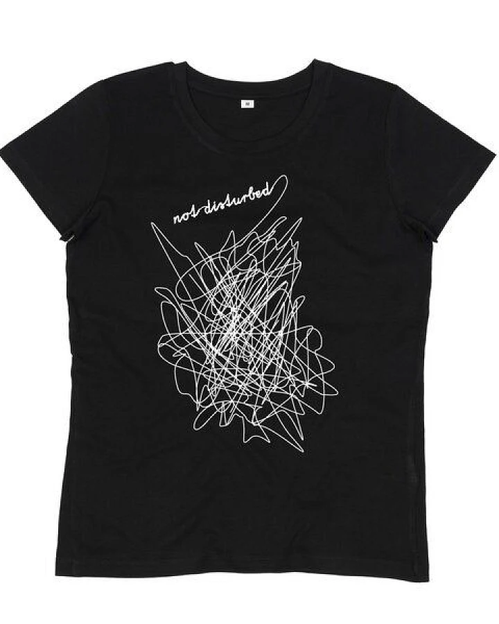 ilovemixtapes not disturbed Damen Essential Bio-Baumwoll T-Shirt I Nachhaltig & Fair