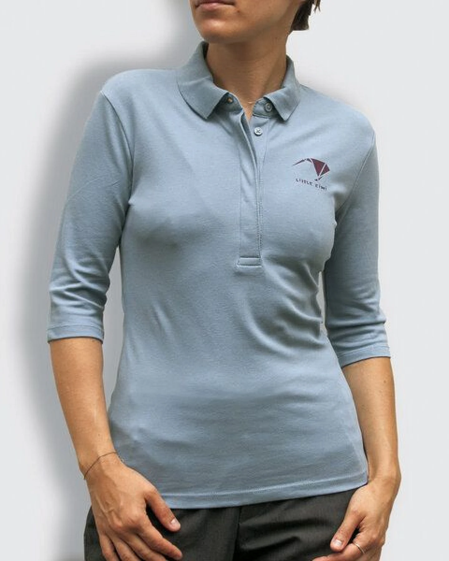 little kiwi Damen Polo-Shirt, "Origami" – Ansicht 2