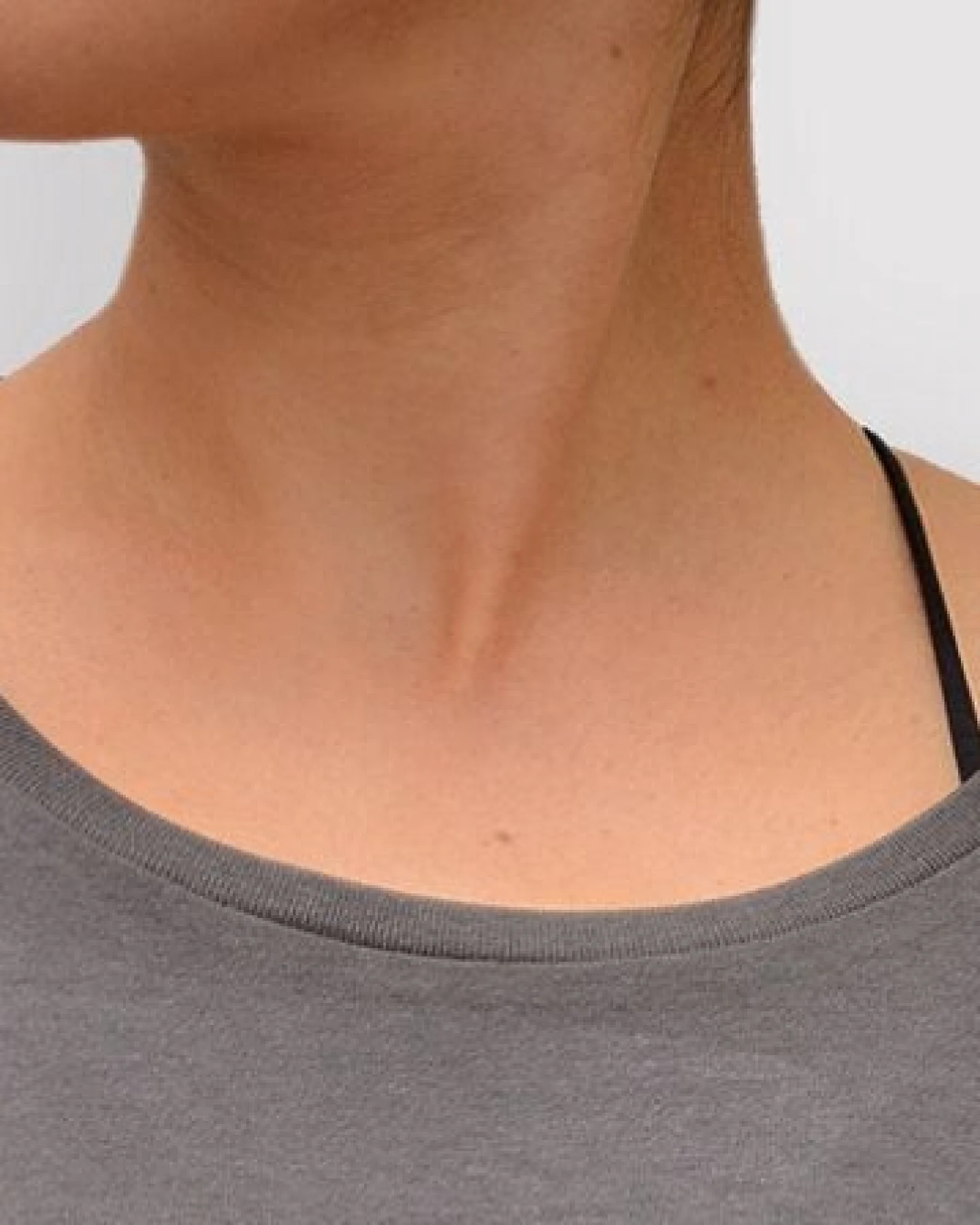 little kiwi Damen T-Shirt, "Kiwi", Modal, Anthracite, Schwarz – Ansicht 4