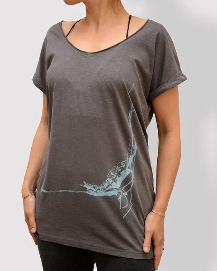 little kiwi Damen T-Shirt, "Kleiner Snack"