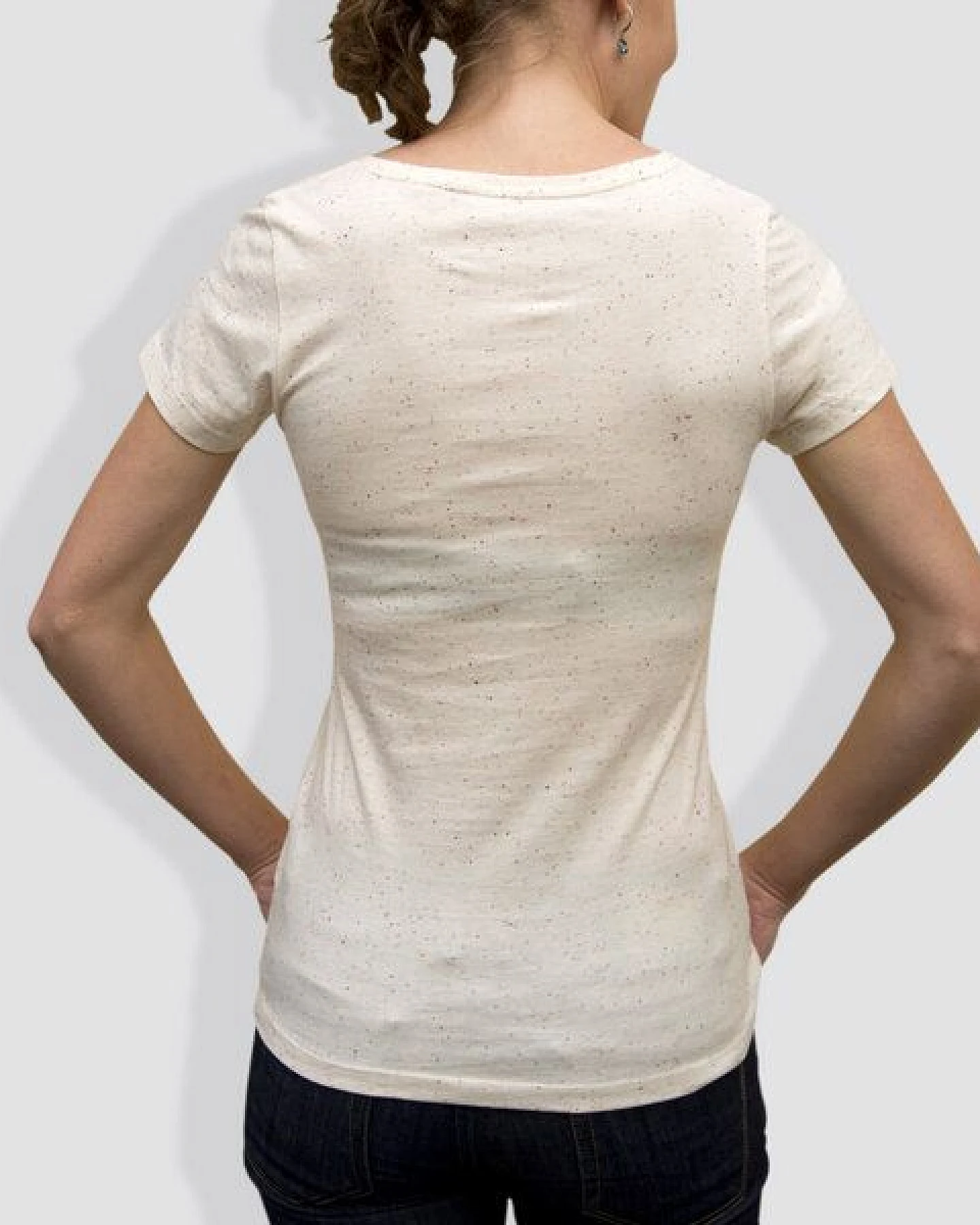 little kiwi Damen T-Shirt, "Libelle", Mandarine – Ansicht 2