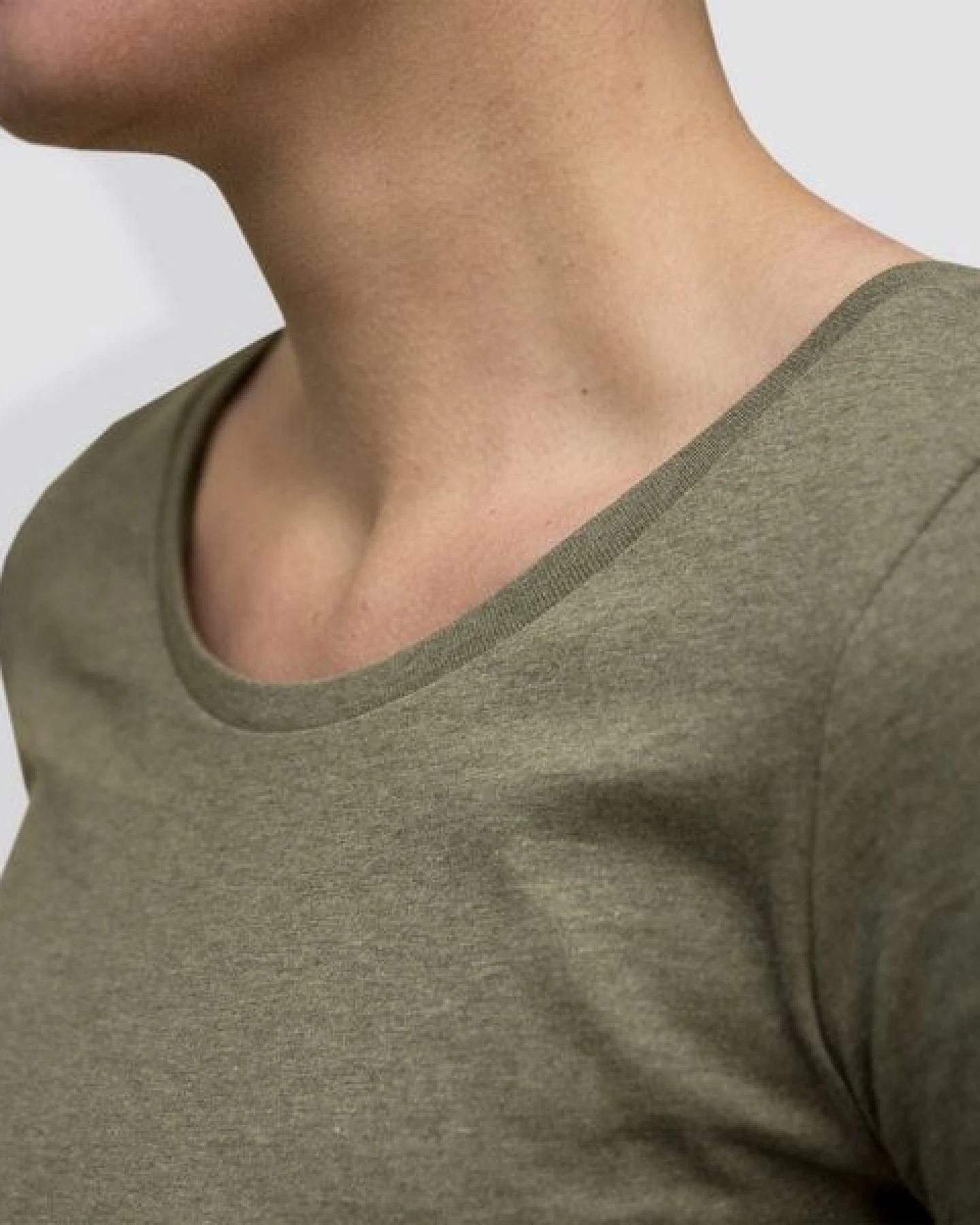 little kiwi Damen T-Shirt, "No Way", Khaki – Ansicht 3