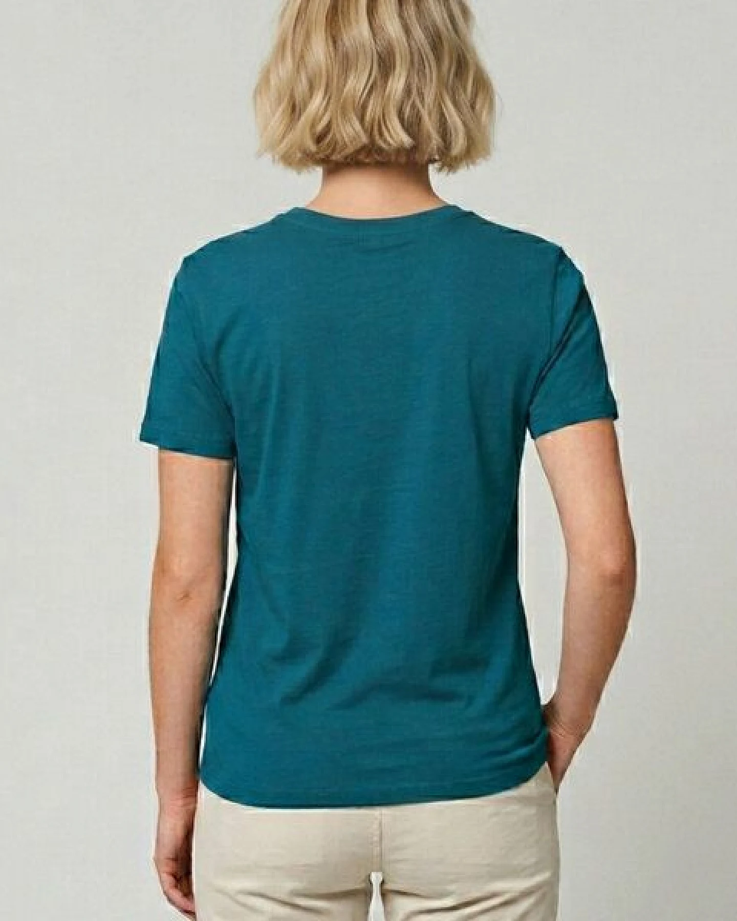 little kiwi Damen T-Shirt, "Ride", Ocean Depth – Ansicht 2