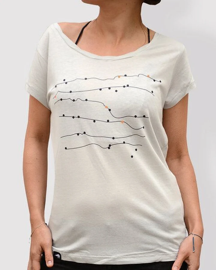 little kiwi Damen T-Shirt, "Sonate", Opal