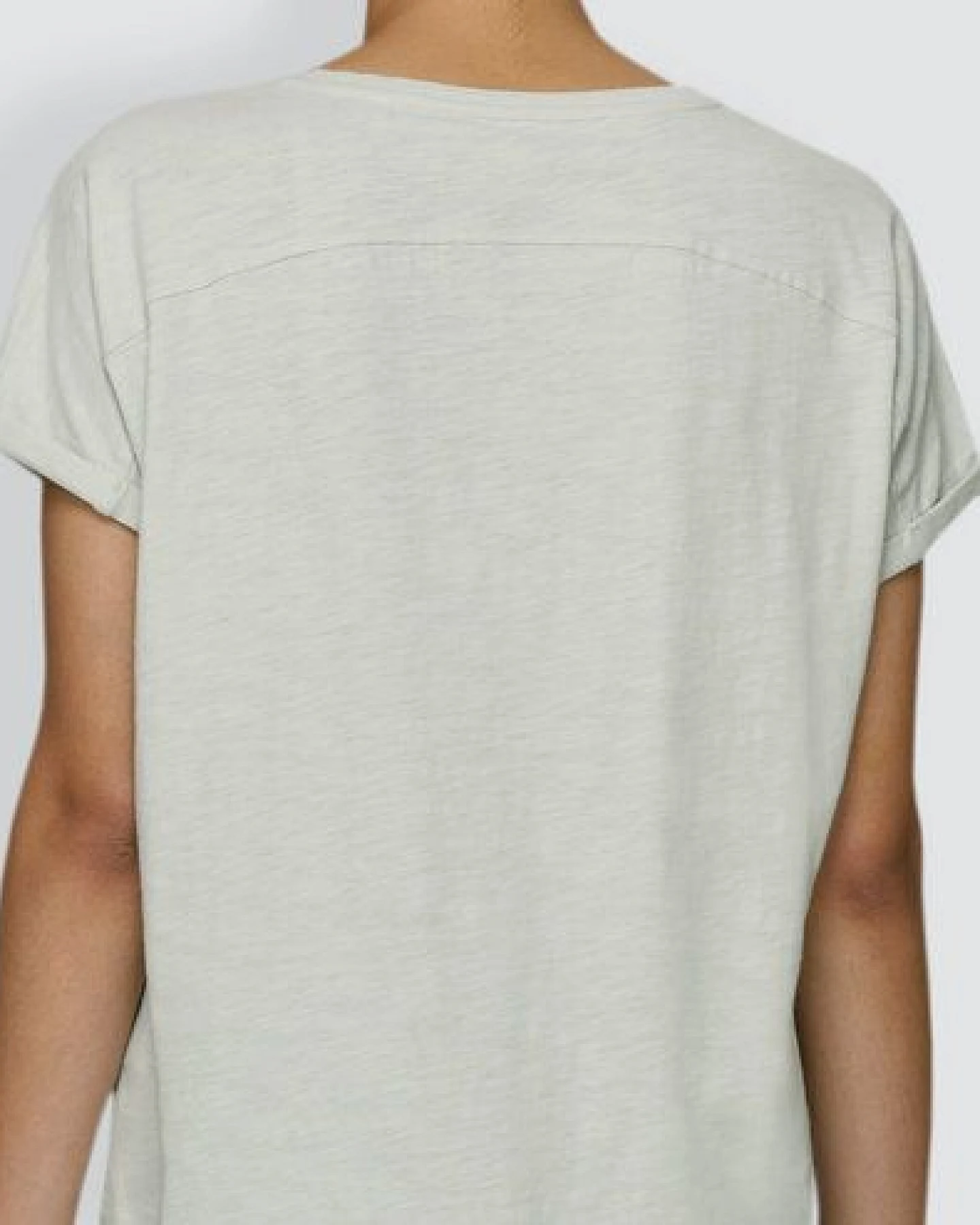 little kiwi Damen T-Shirt, "Wiese", Weiss - Opaline/White – Ansicht 3