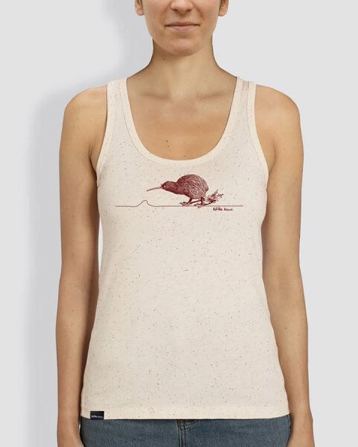 little kiwi Damen Tank Top, "Kiwi", Mandarine
