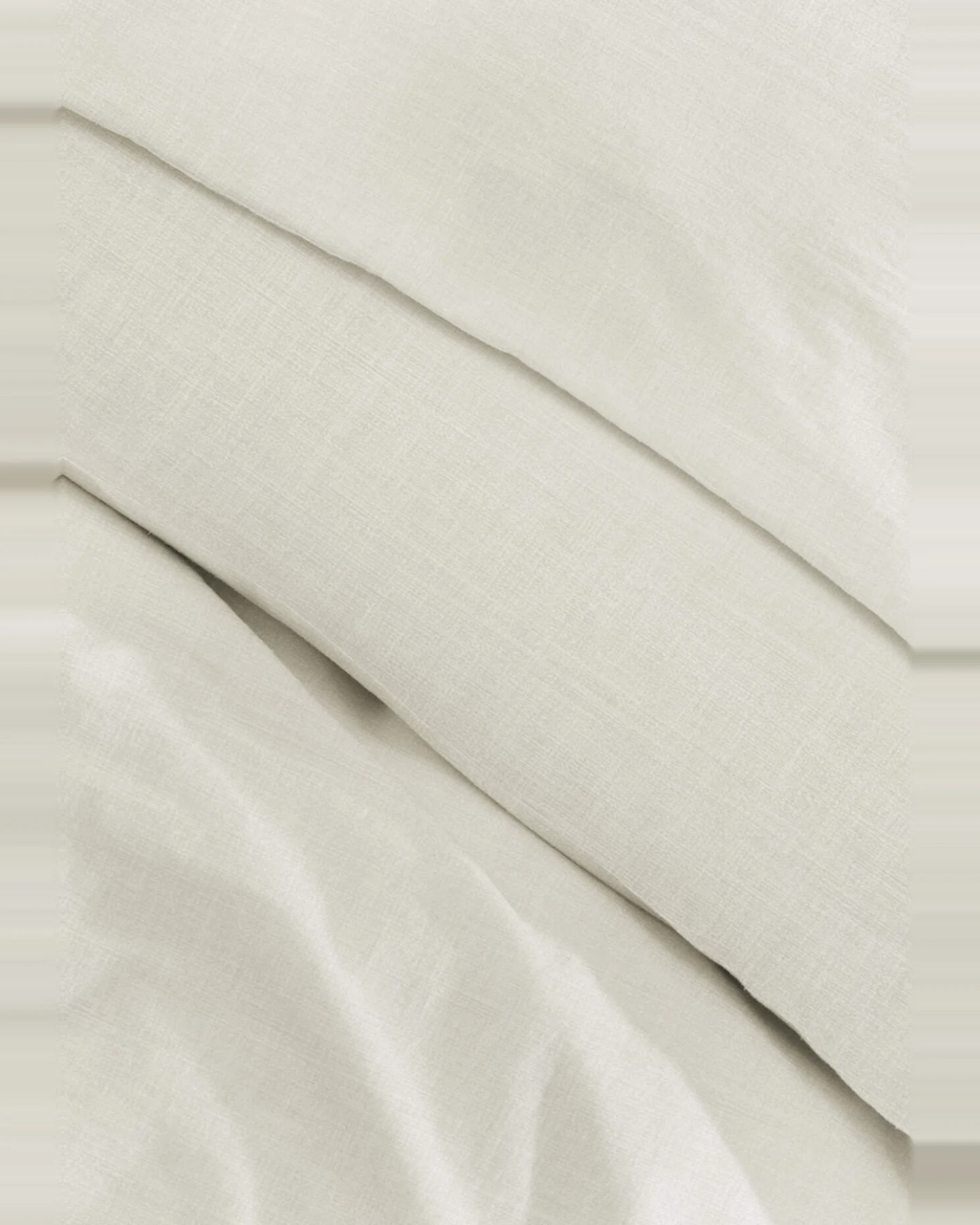 hessnatur Bettwäsche-Set aus Bio-Baumwolle mit Leinen - weiß - Größe 155x220 / 80x80 cm – Ansicht 3