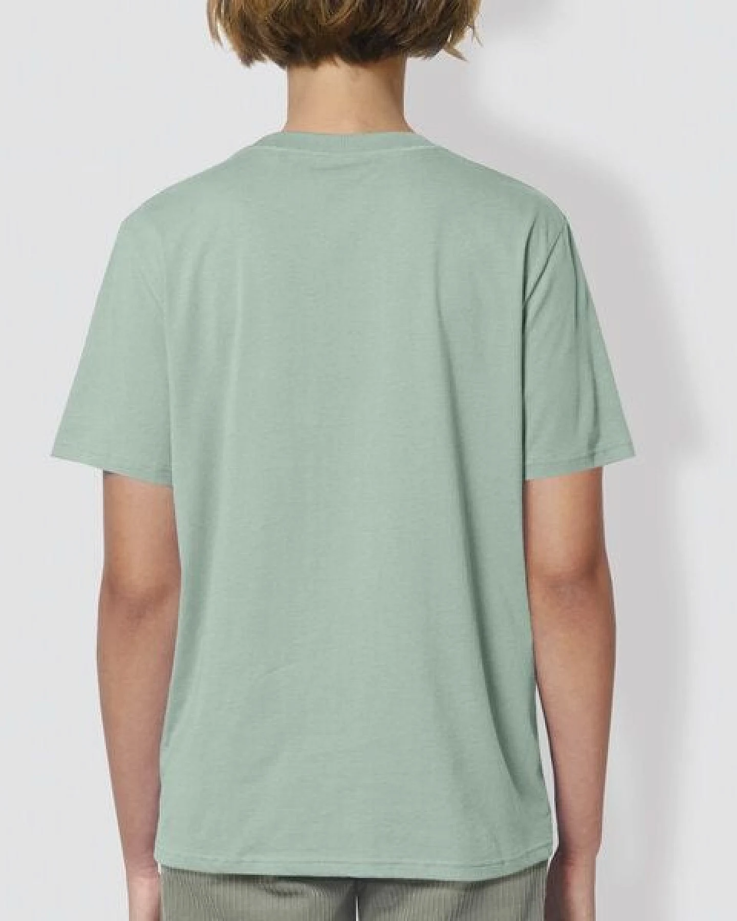 little kiwi Frau T-Shirt, "Abschalten", Aloe, Green Bay – Ansicht 3