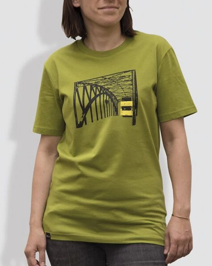 little kiwi Frauen T-Shirt, "Stadtrundfahrt", Moss Green