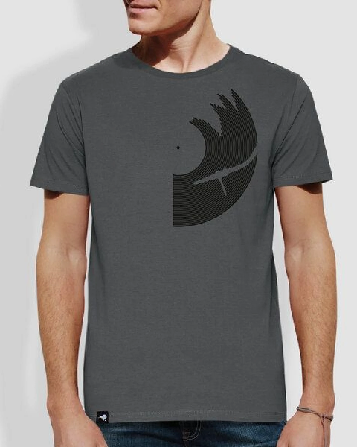 little kiwi Herren T-Shirt, "Vinyl" – Ansicht 2