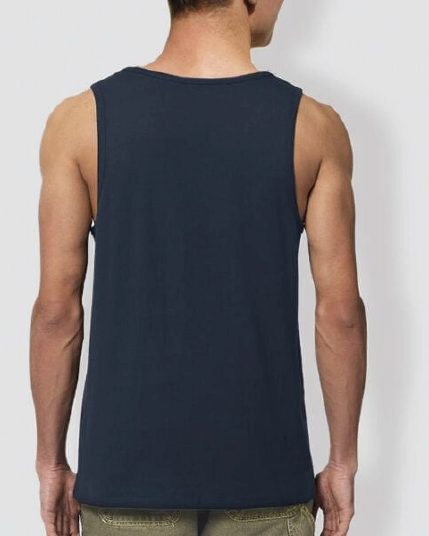little kiwi Herren Tanktop, „Fuchs“, Navy – Ansicht 3