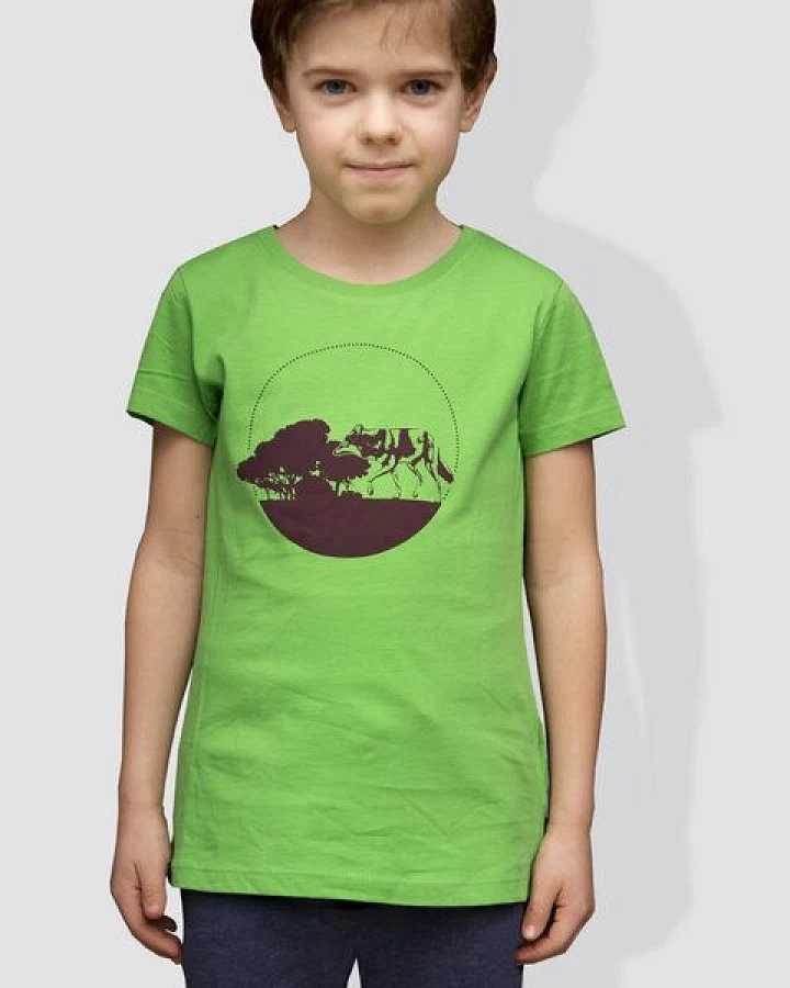 little kiwi Kinder T-Shirt, "Kojote", Green