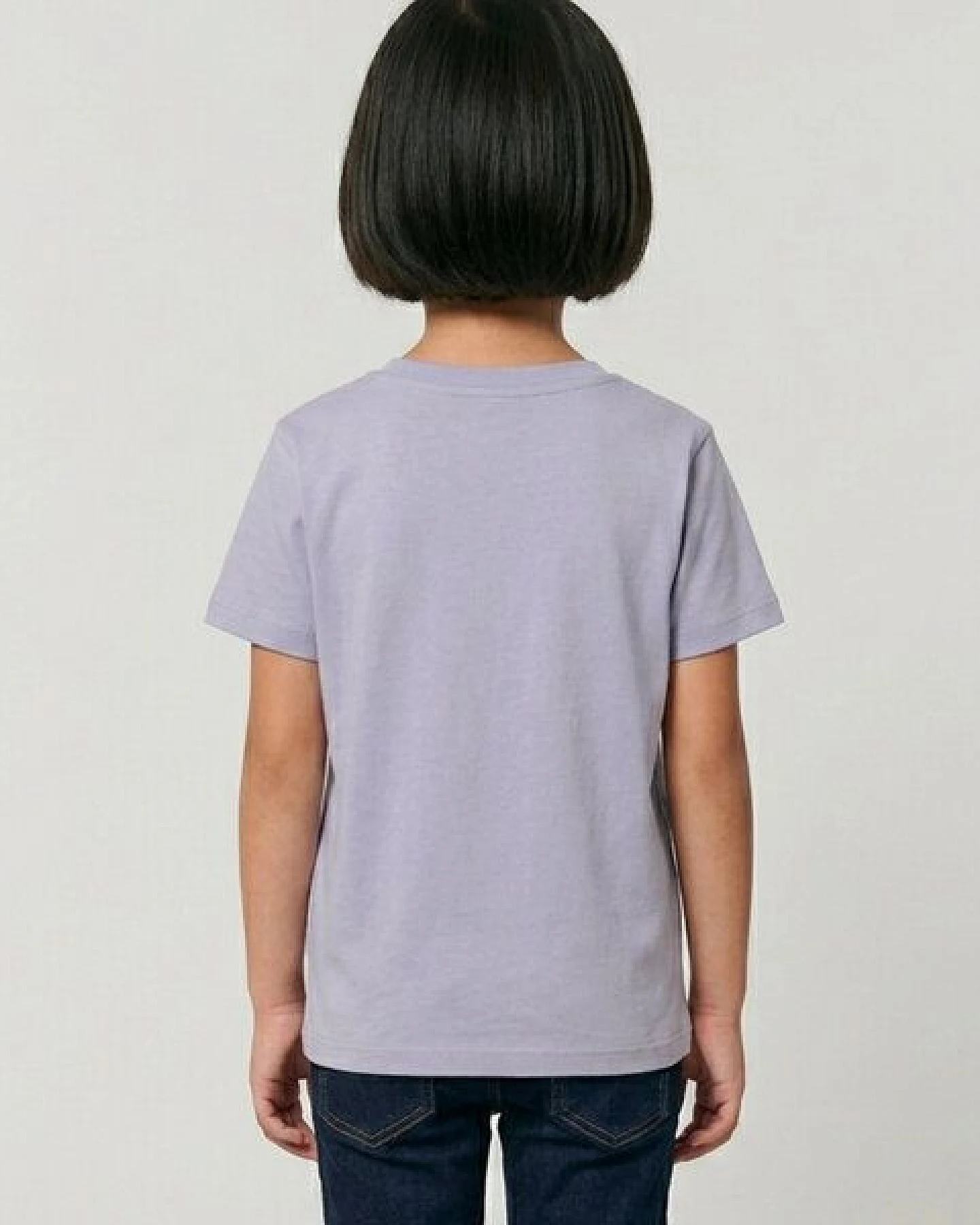 little kiwi Kinder T-Shirt, "Kopfhörer auf", Lavender – Ansicht 2