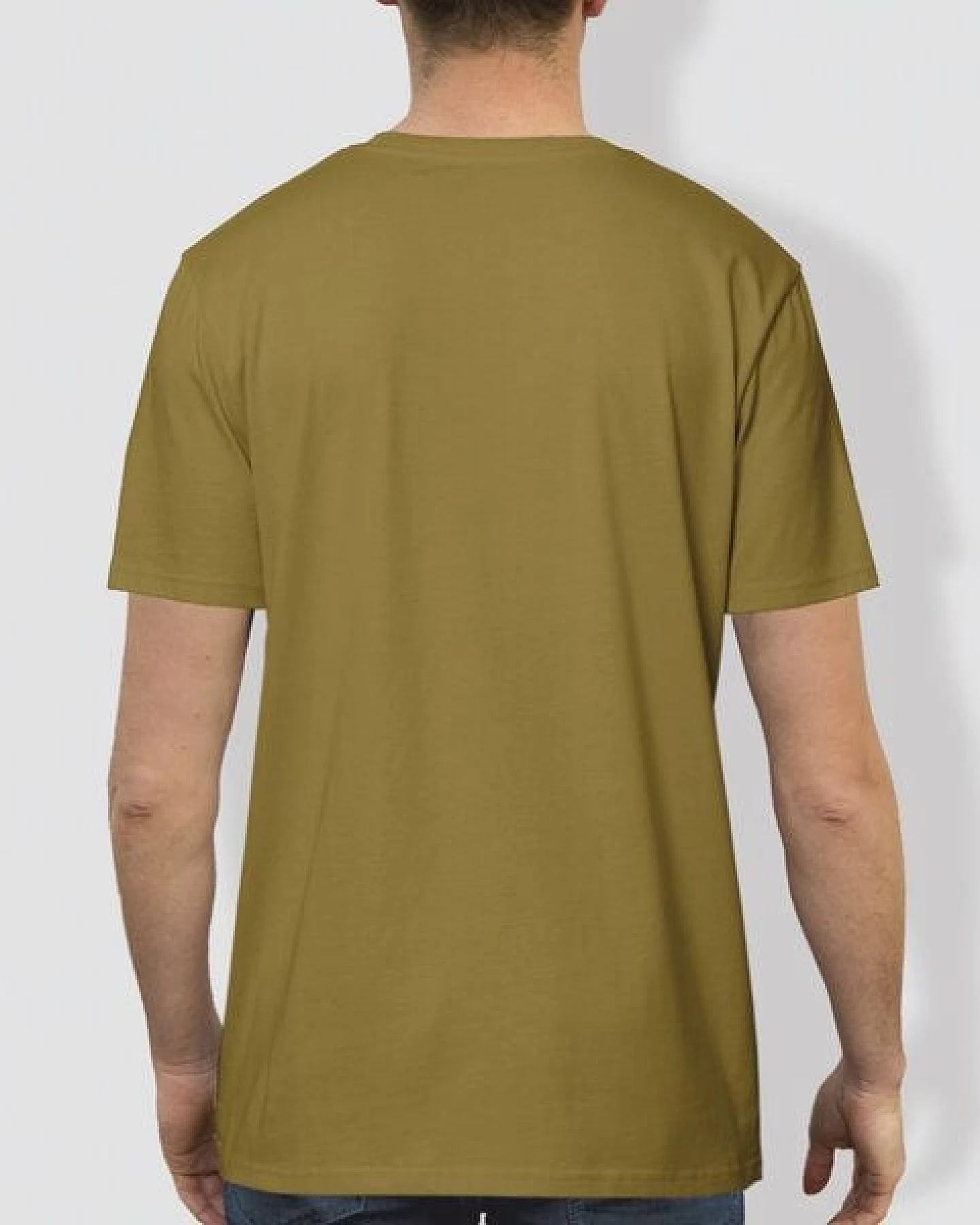 little kiwi Unisex T-Shirt, "Alte Stadt", Olive Oil – Ansicht 3