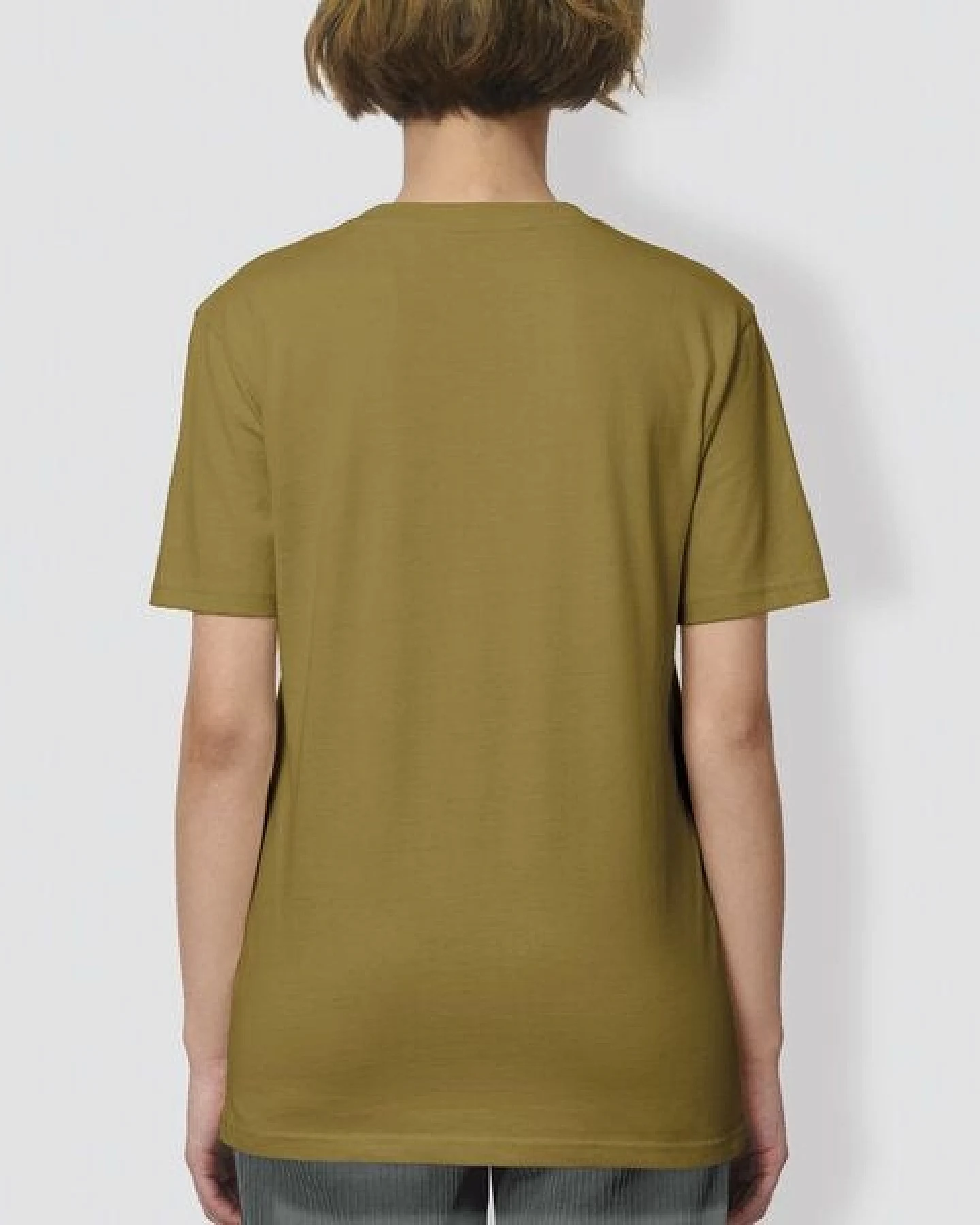 little kiwi Unisex T-Shirt, "Alte Stadt", Olive Oil – Ansicht 3