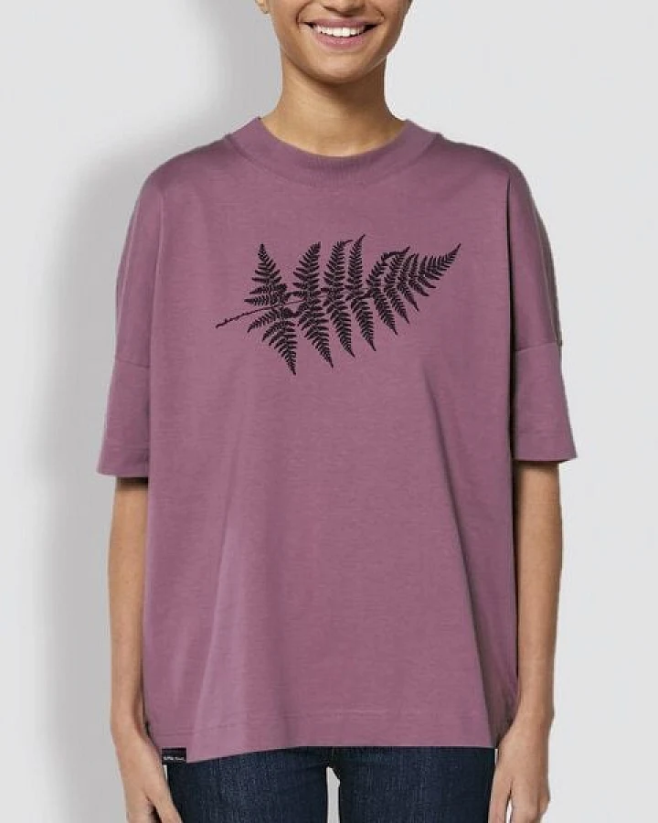 little kiwi Unisex T-Shirt, "Farn", Lila