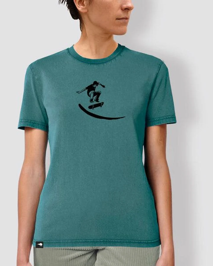 little kiwi Unisex T-Shirt, „Skater", Dyed Hydro