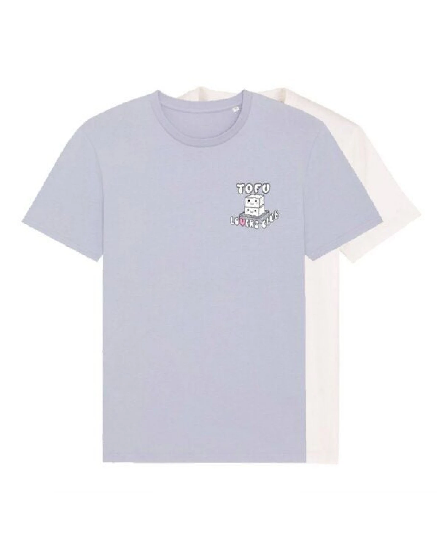 roots of compassion T-Shirt Tofu Lovers Club bio & fair & vegan - weiter Schnitt - veggie, Vegetarier, Veganer – Ansicht 4