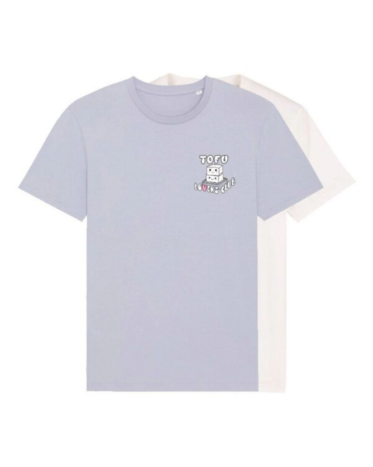roots of compassion T-Shirt Tofu Lovers Club bio & fair & vegan - weiter Schnitt - veggie, Vegetarier, Veganer – Ansicht 4