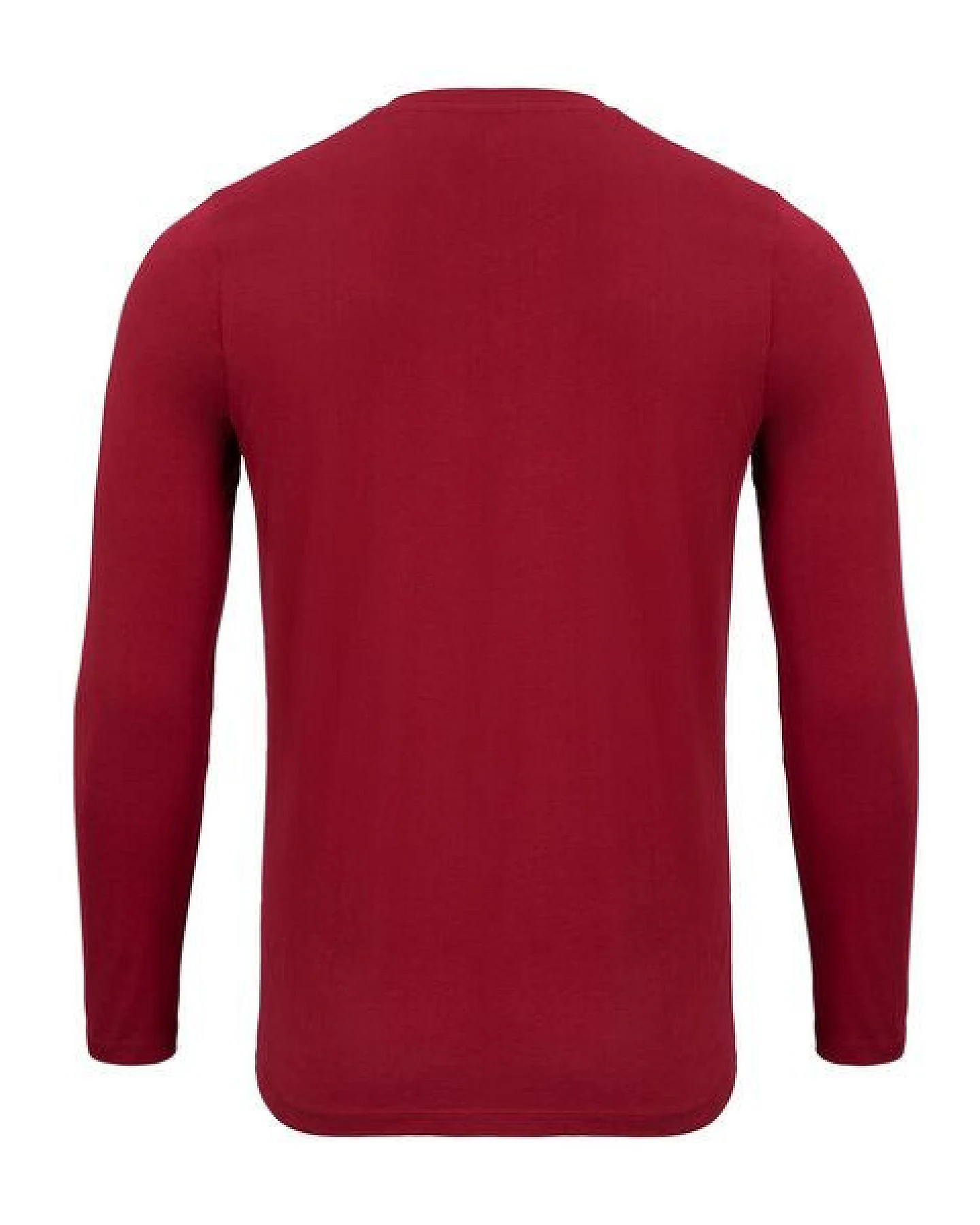 HAASIS BODYWEAR Herren Shirt mit v-neck; Langarm, Single Jersey, Bio Baumwolle – Ansicht 3