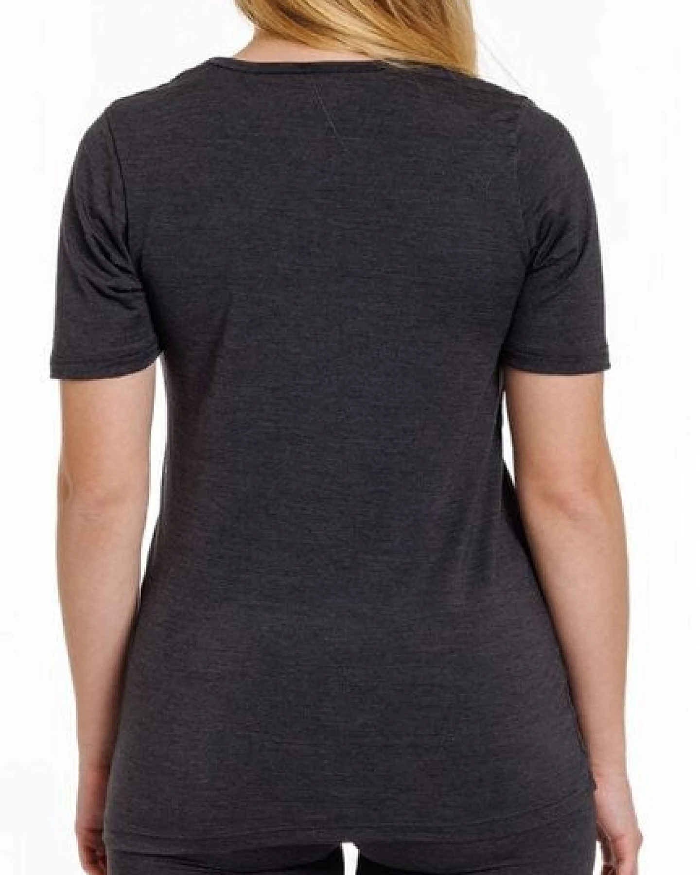 Haasis Bodywear Edles Damen Shirt Rundhals, Wolle/ Seide/Elasthan Mischung – Ansicht 3