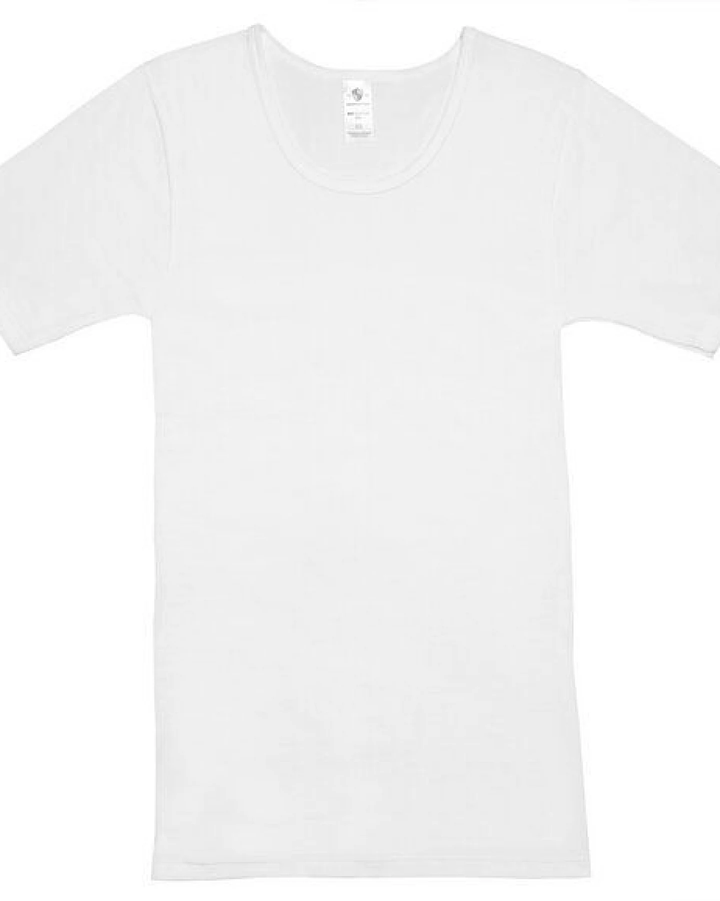 Haasis Bodywear Herren Basic Shirt Rundhals Feinripp 2er Pack – Ansicht 3