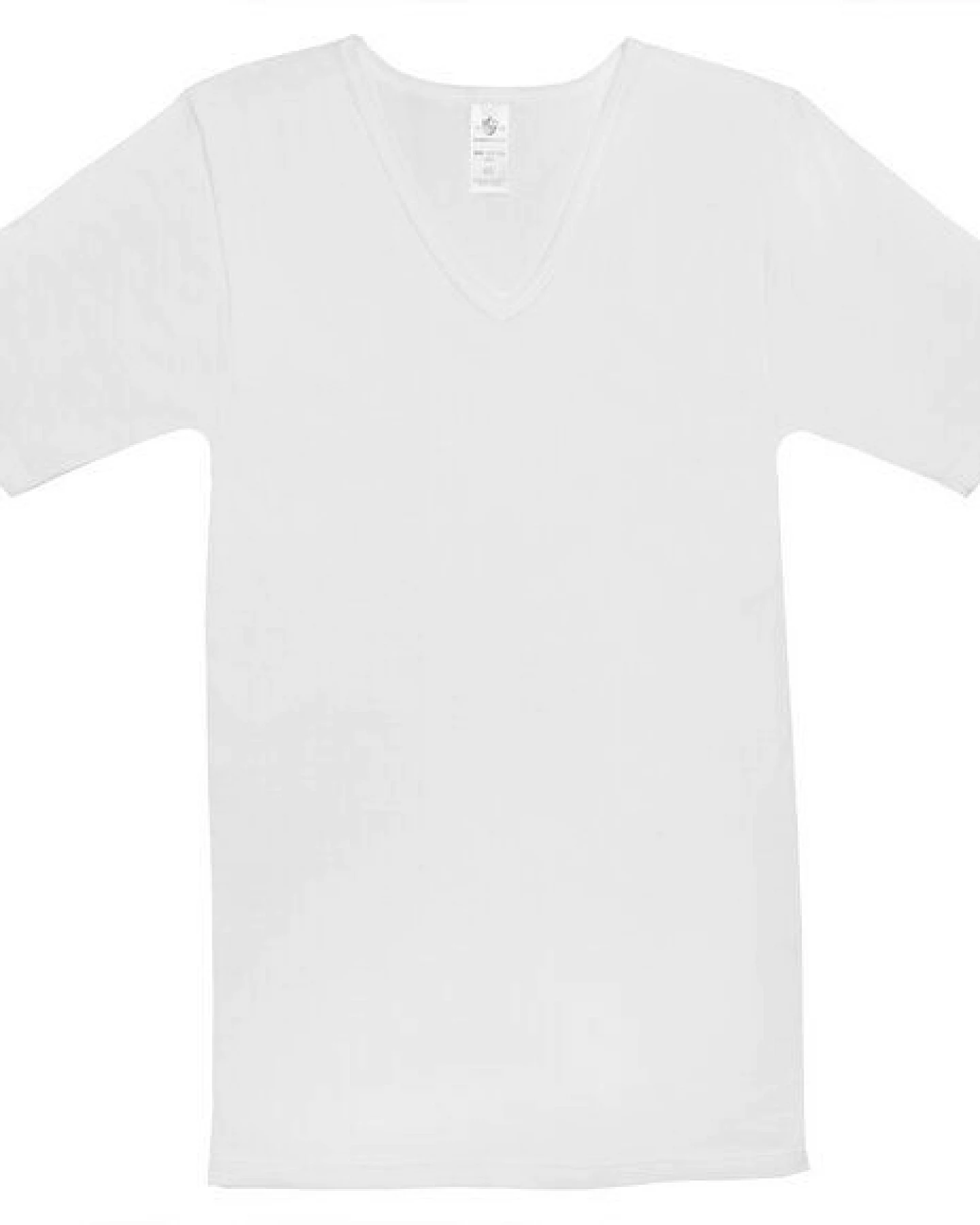 Haasis Bodywear Herren Basic Shirt V-Ausschnitt Feinripp 2er Pack – Ansicht 3