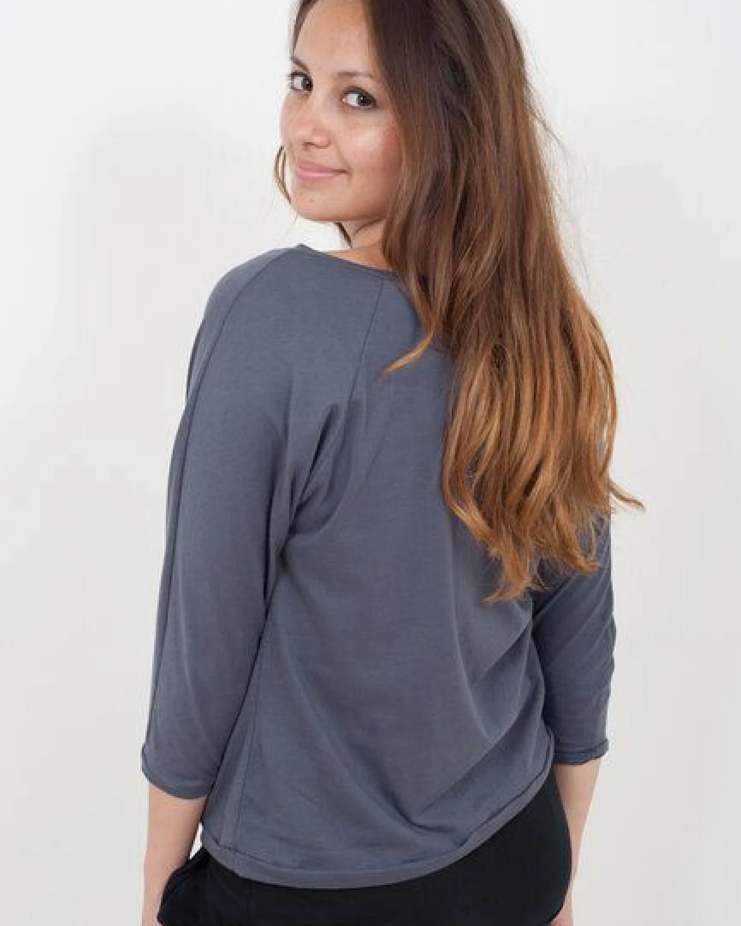 Lena Schokolade Jump in - Pulli - blaugrau – Ansicht 2