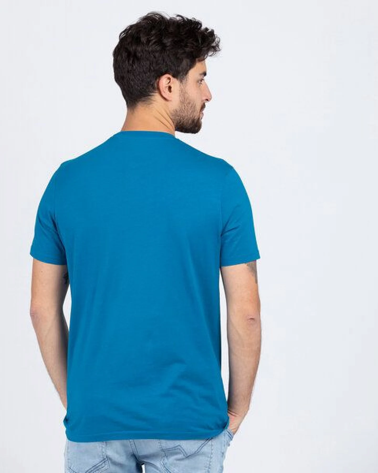 Lexi&Bö Basic Pocket T-Shirt Herren – Ansicht 2