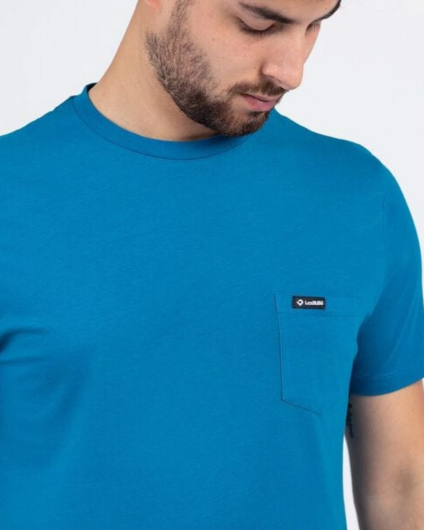 Lexi&Bö Basic Pocket T-Shirt Herren – Ansicht 3