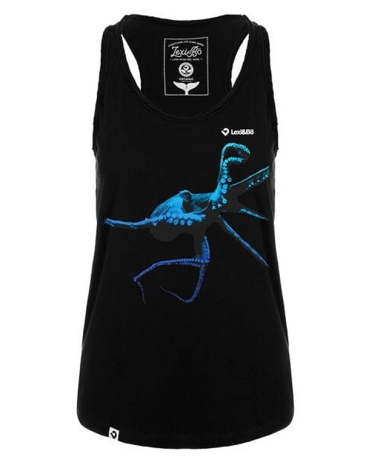 Lexi&Bö Blue Octopus Damen Tank Top