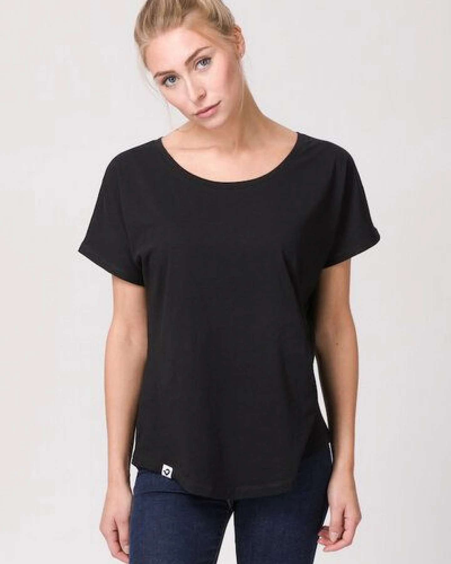 Lexi&Bö Damen Basic Oversized T-Shirt – Ansicht 3