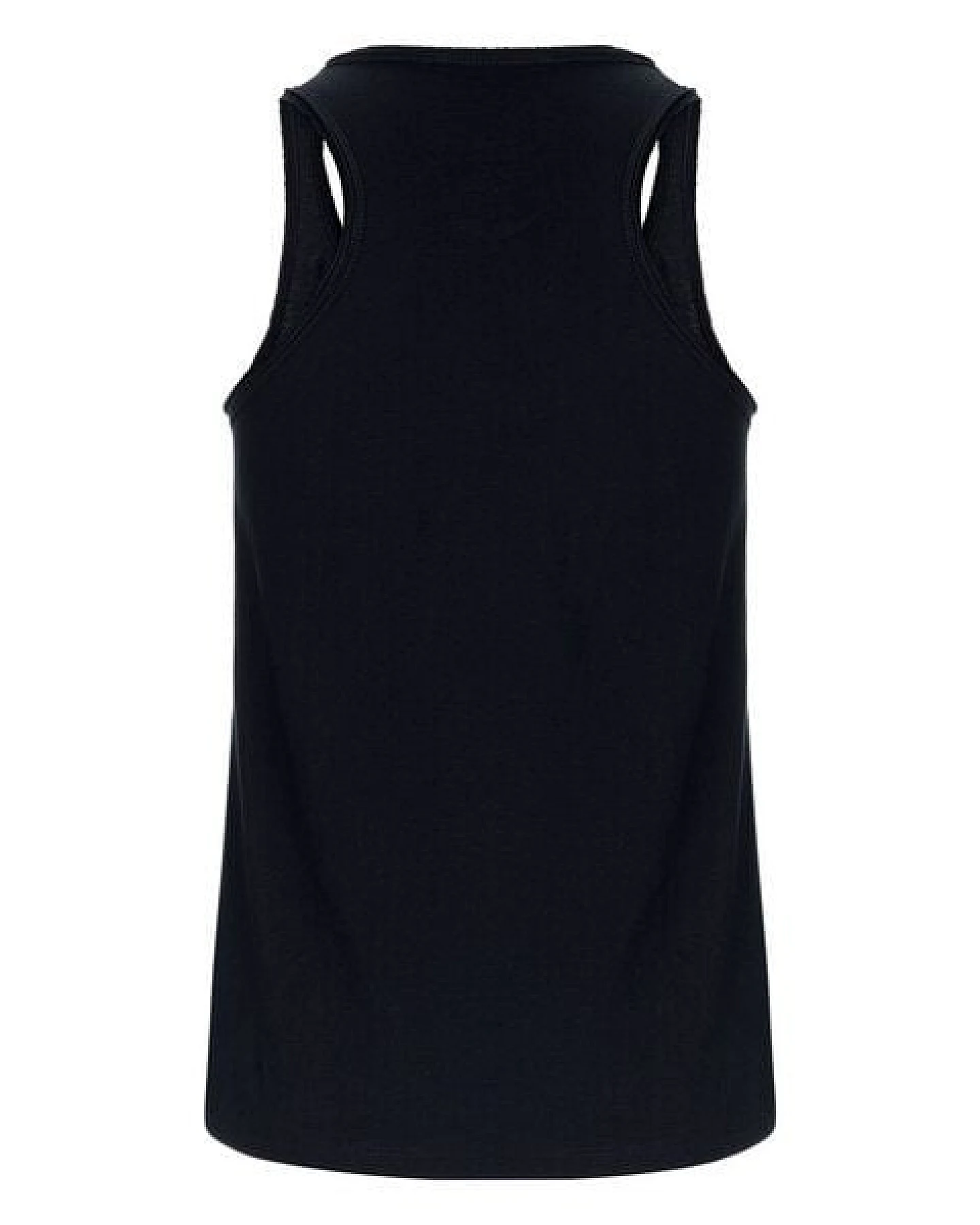 Lexi&Bö Damen Basic Tank Top Long Cut schwarz – Ansicht 2