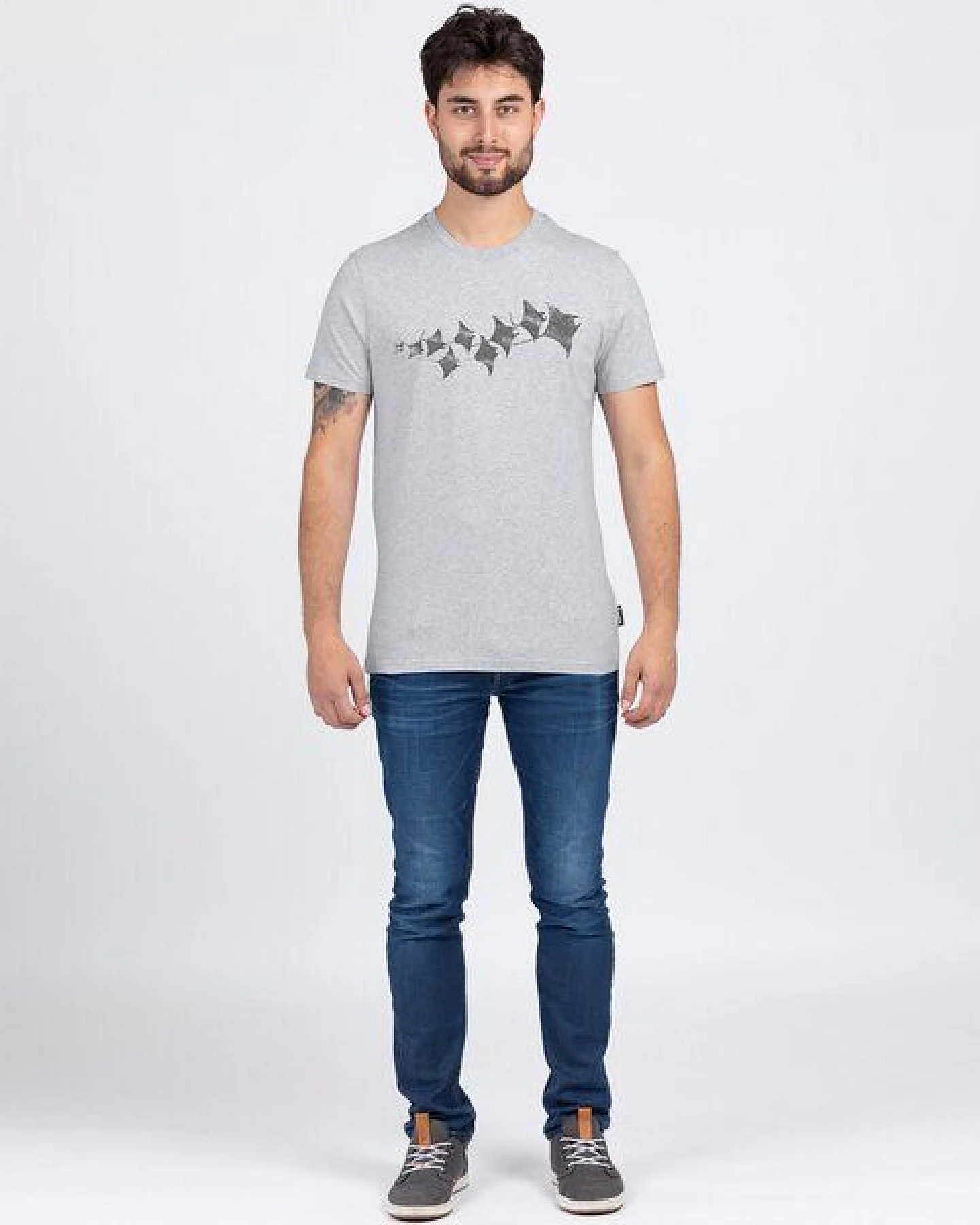 Lexi&Bö Manta Rays T-Shirt Herren – Ansicht 3