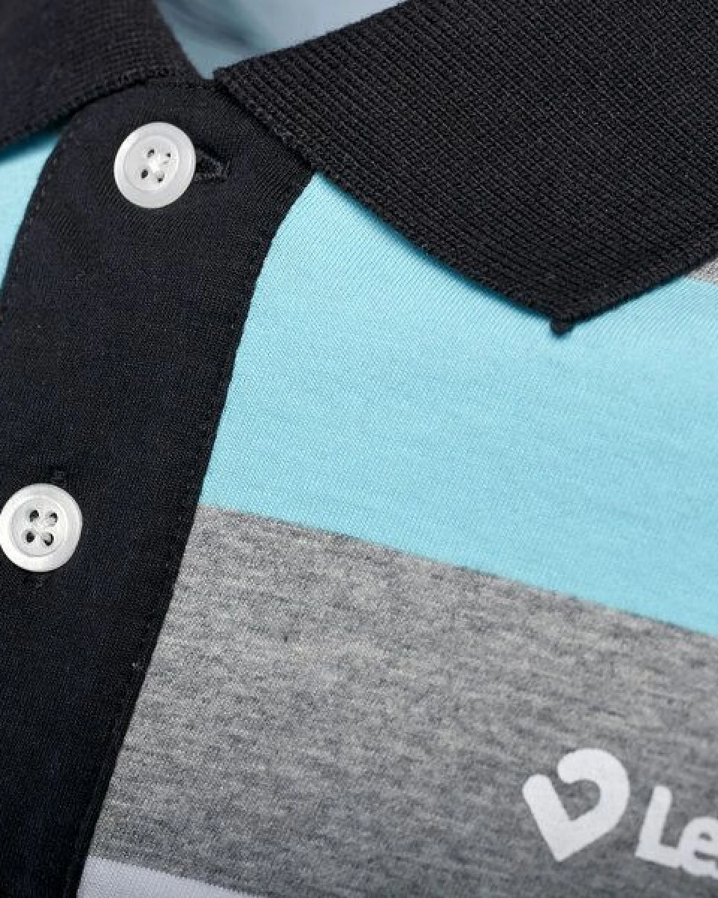 Lexi&Bö Poloshirt gestreift Herren – Ansicht 4