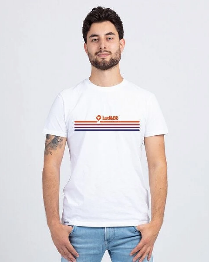 Lexi&Bö Sundown Stripes T-Shirt Herren